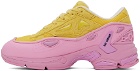 Raf Simons Yellow & Pink Pharaxus Sneakers
