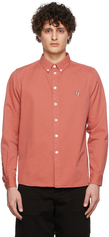 Photo: PS by Paul Smith Red Zebra Embroidery Shirt