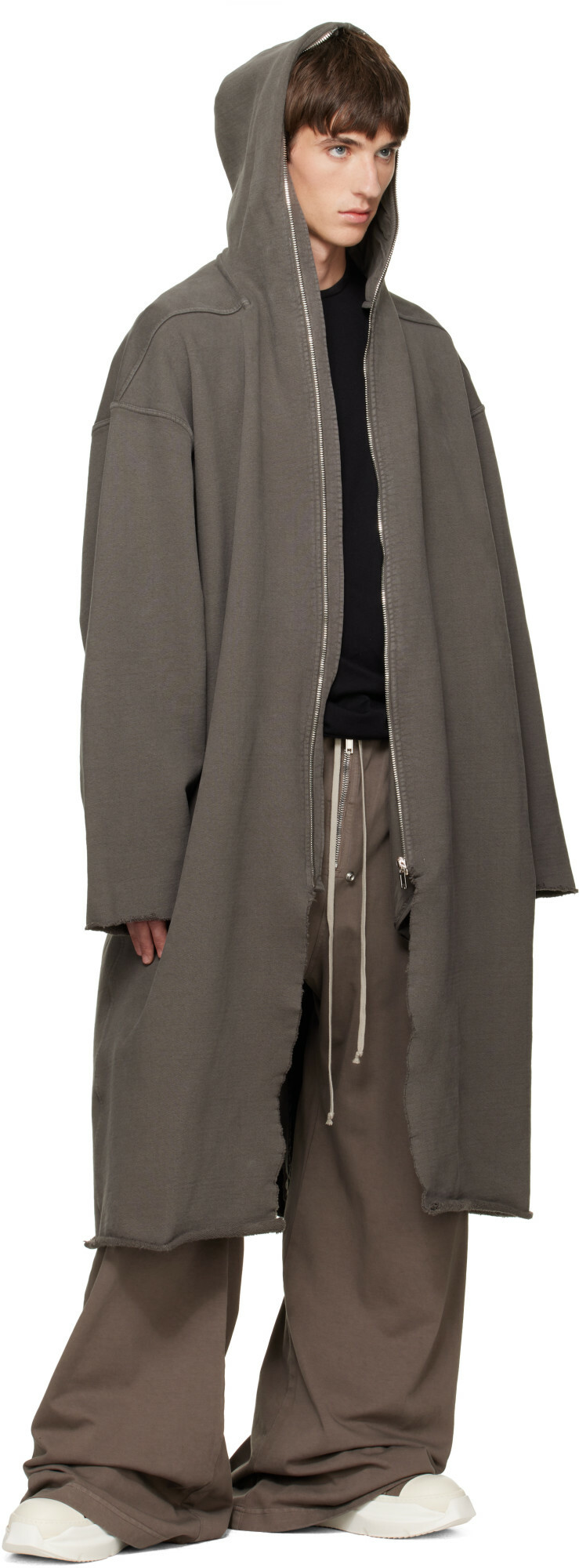 Rick Owens DRKSHDW Brown Tower Geth Belas Sweatpants