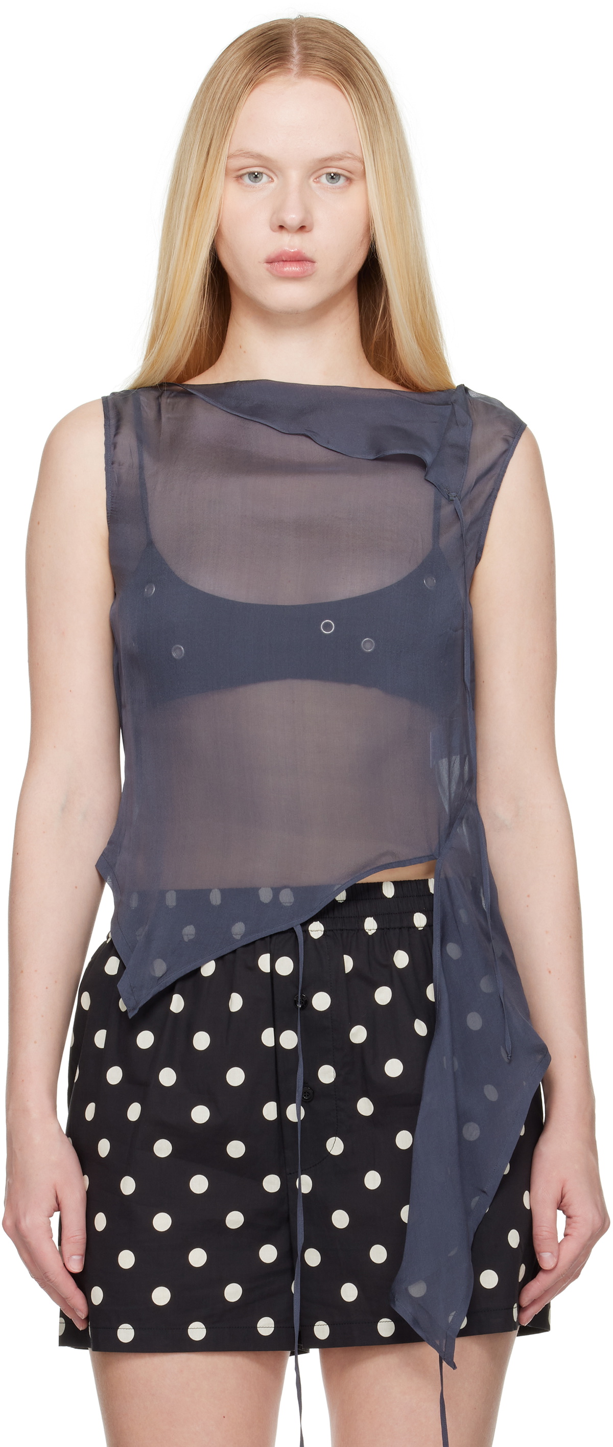 Paloma Wool Brown & Khaki Cañete Tank Top Paloma Wool