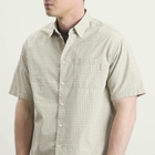 thisisneverthat Men's Check Short Sleeve Shirt in Lemon