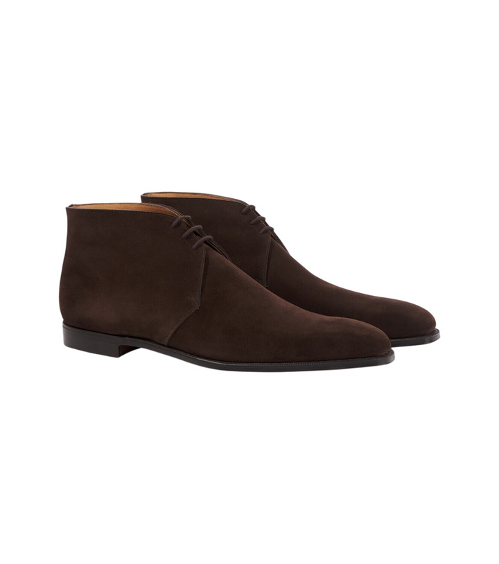 Photo: George Cleverley Nathan suede ankle boots