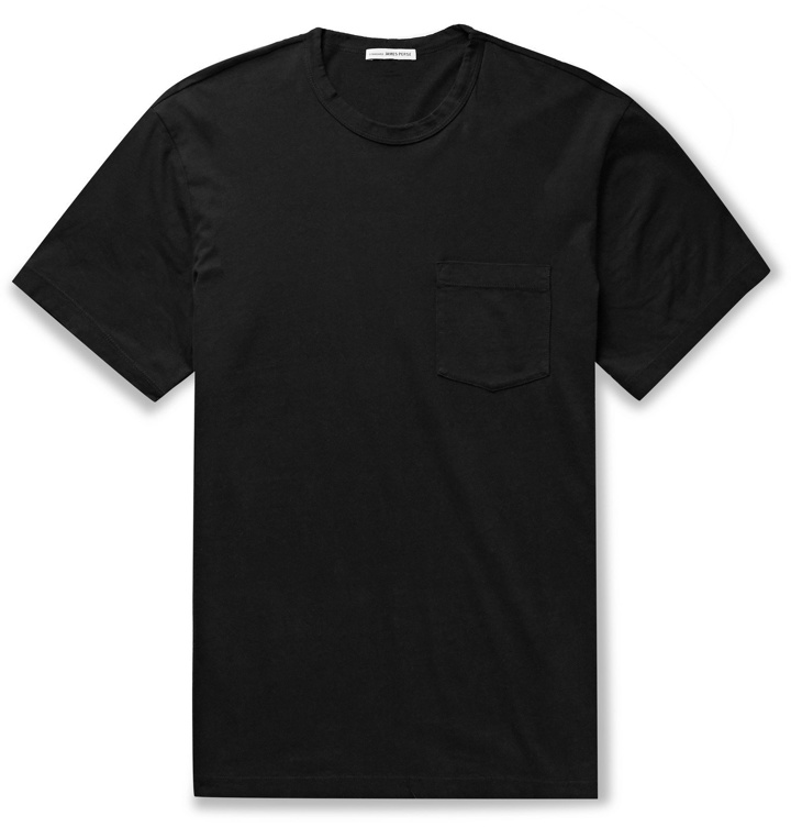 Photo: James Perse - Supima Cotton-Jersey T-Shirt - Black
