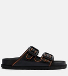 Birkenstock 1774 Arizona leather slides