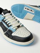AMIRI - Skel-Top Leather Sneakers - Blue
