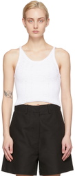 Arch The White Knit Tank Top