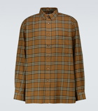 Burberry - Cranford long-sleeved checked shirt