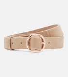 Gabriela Hearst Elster suede belt