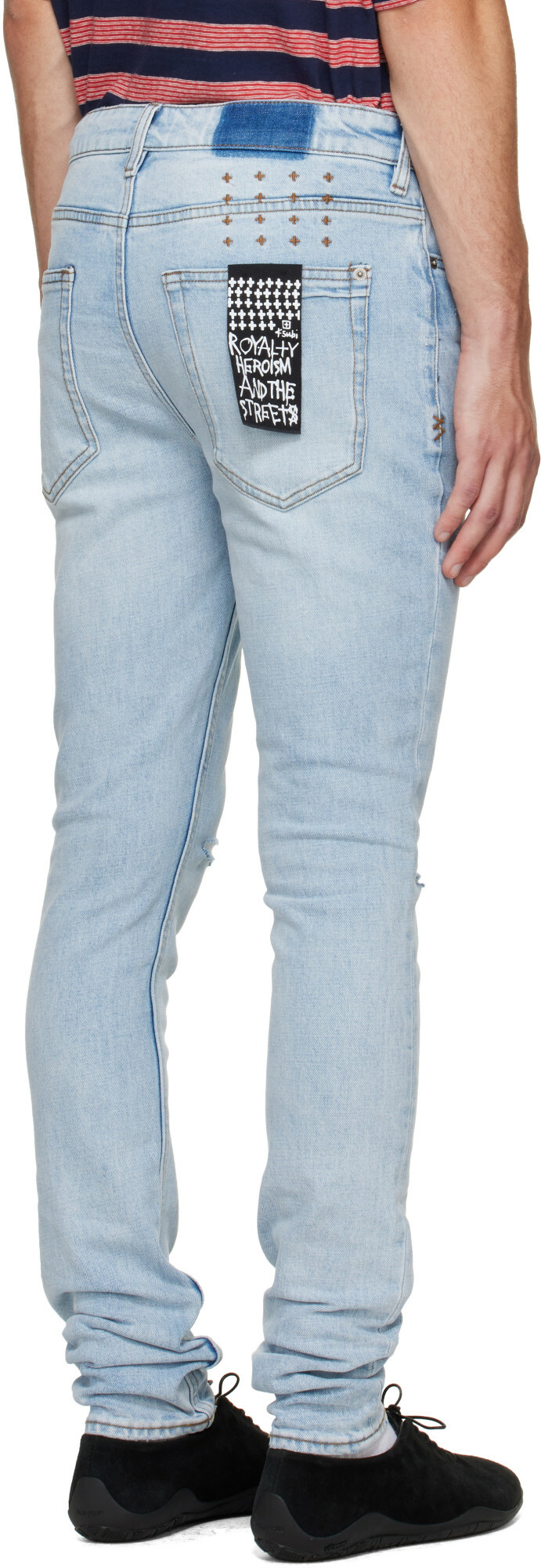 Ksubi Blue Van Winkle Krystal Jeans