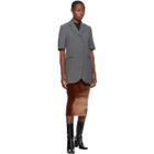 Georgia Alice SSENSE Exclusive Grey Boy Mini Dress