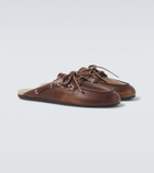 Miu Miu Leather mules