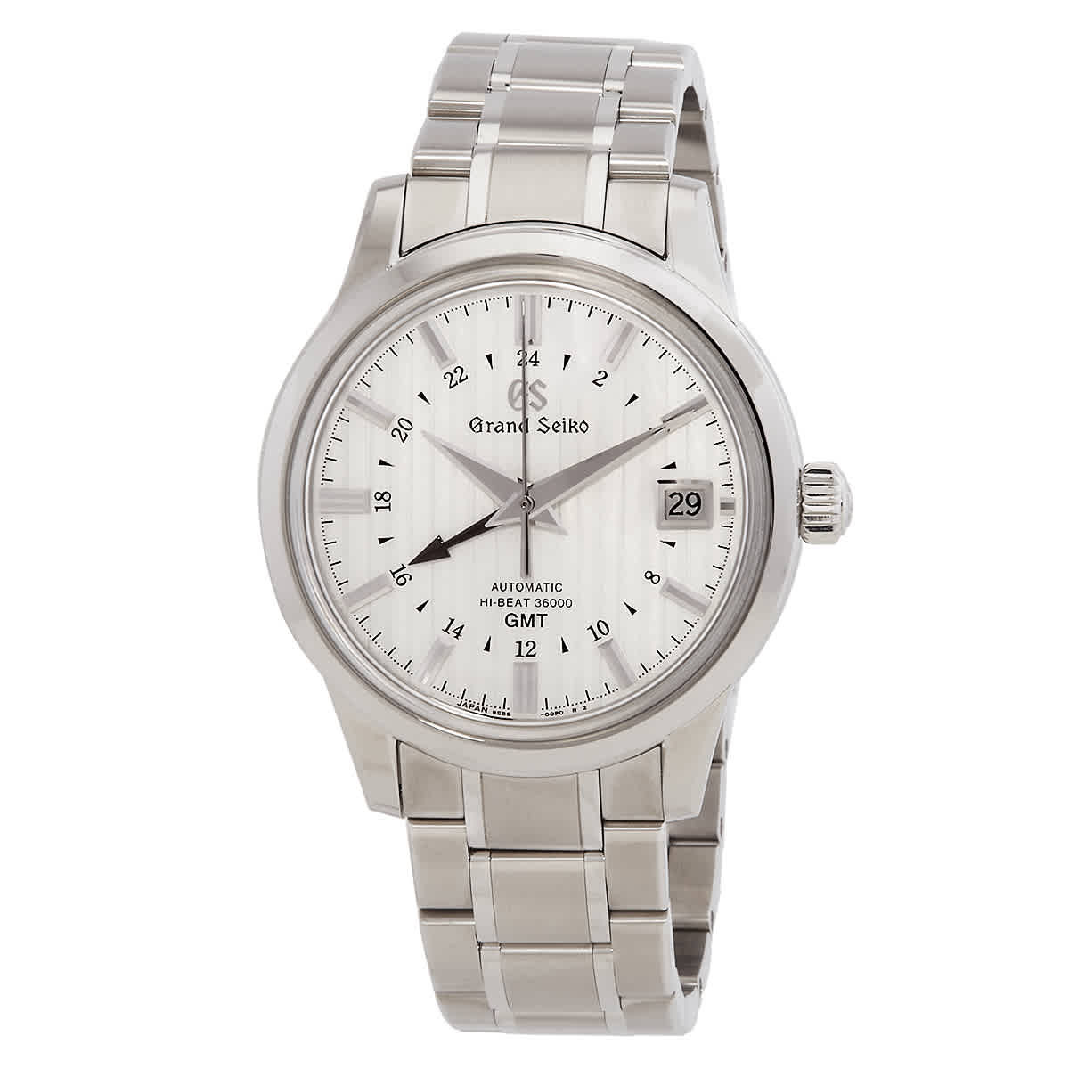 Grand Seiko Elegance Hi-Beat 36000 GMT ''YUKIGESHO Automatic White Dial Watch SBGJ271G