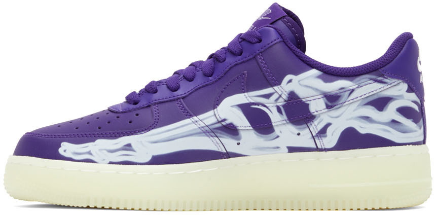 Nike Purple Air Force 1 '07 Skeleton QS Sneakers Nike