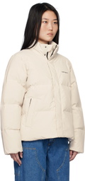Carhartt Work In Progress Off-White Yanie Down Jacket