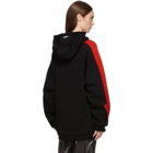 MSGM Black Arrow Hoodie