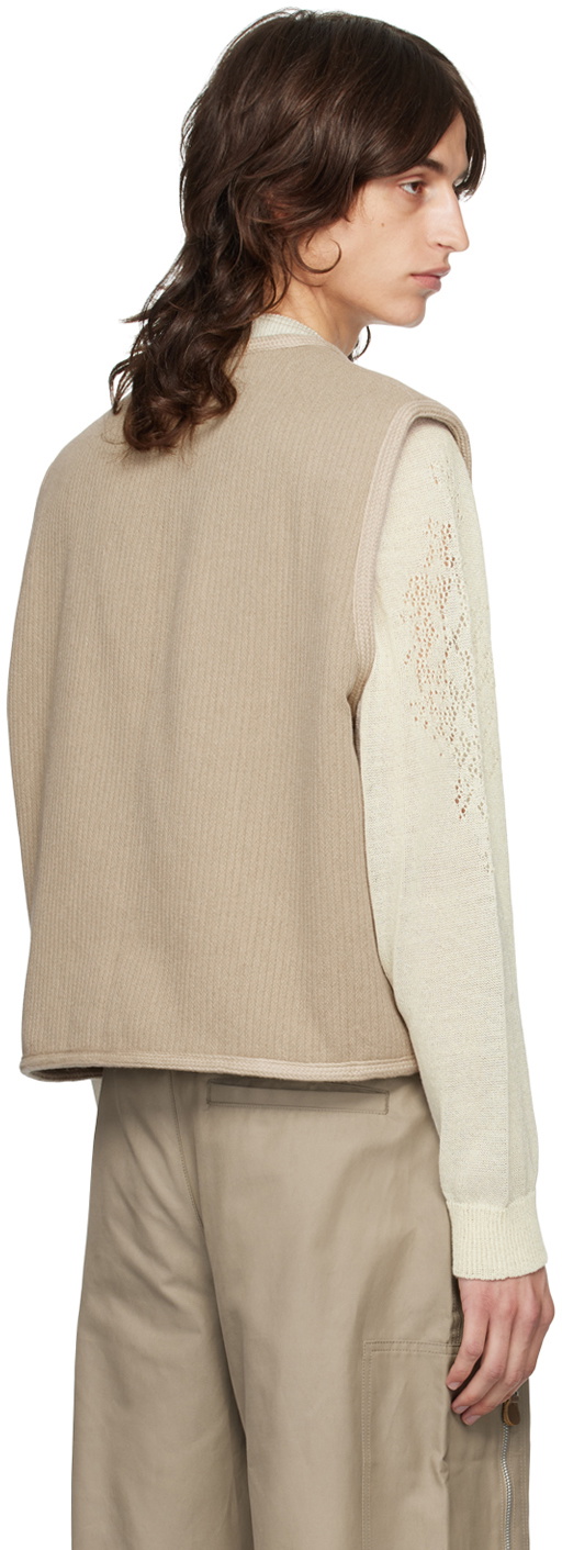 OUR LEGACY Beige Top Vest Our Legacy