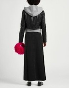 Mother Womens Denim skirt in Black
