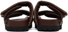 GIABORGHINI Brown Perni 11 Croc Sandals