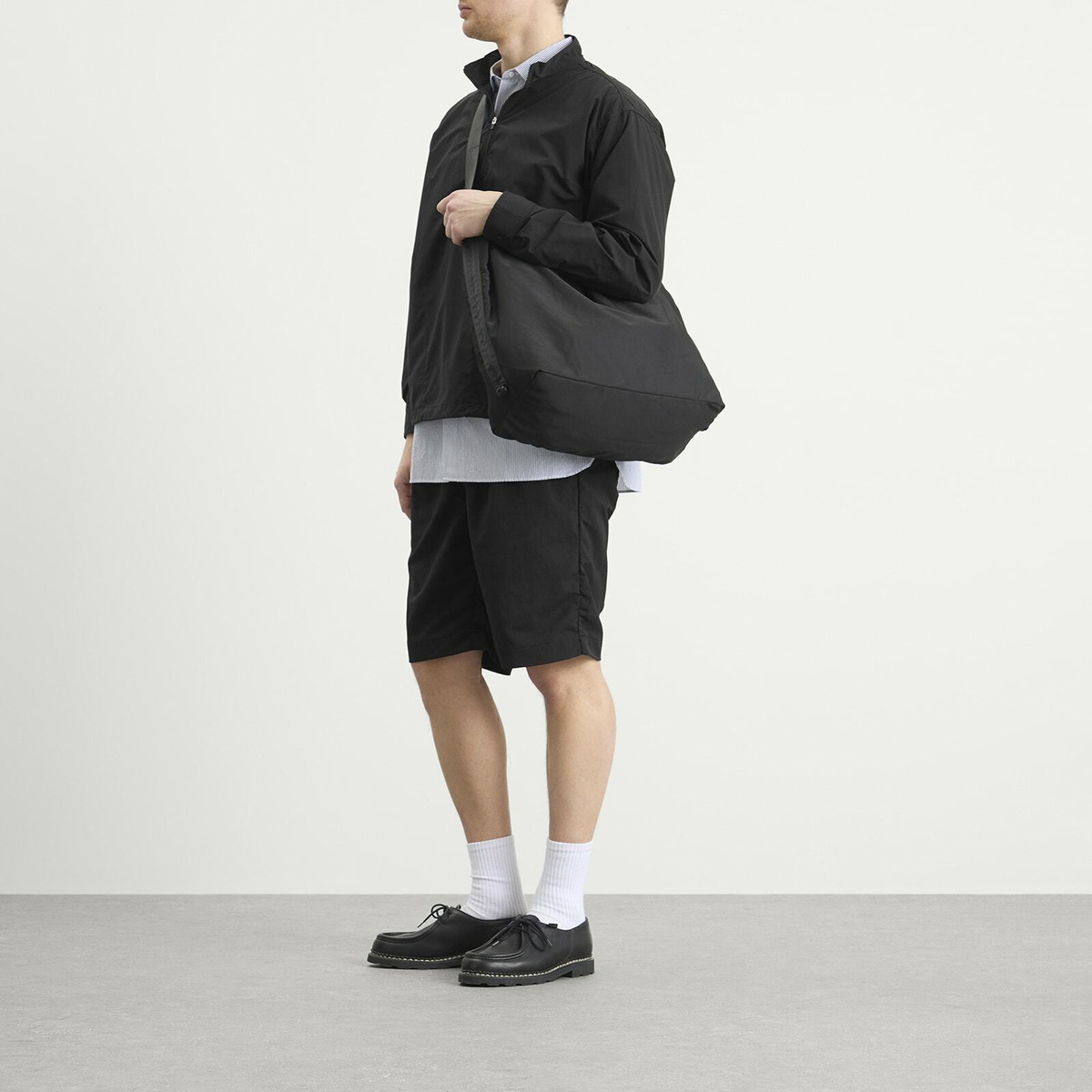 Nanamica Men's ALPHADRY Double Pleat Shorts in Dark Navy