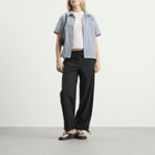 DUNST Women's Holiday Checked Shirt in Navy Check