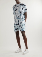 Stone Island - Mid-Length Printed Swim Shorts - Blue