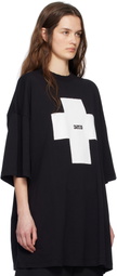 032c Black Point Zero Oversized T-Shirt