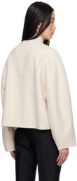 House of Dagmar Off-White Doublé Jacket