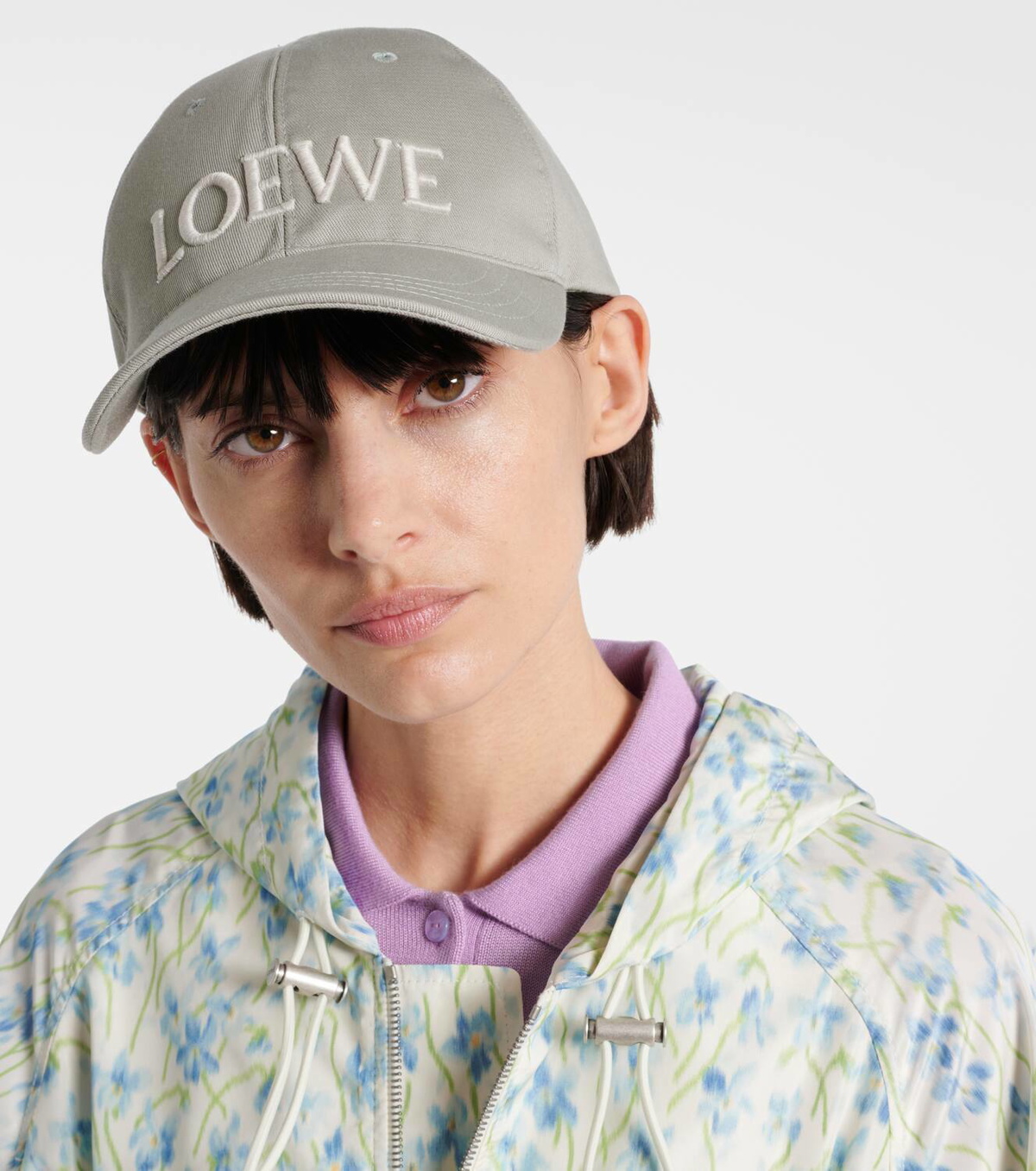 Loewe Loewe cotton baseball cap