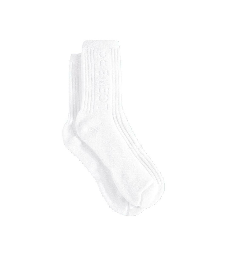 Photo: Loewe x On logo cotton-blend terry socks