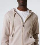 Brioni Cotton-blend jersey hoodie