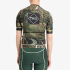 Pas Normal Studios Men's T.K.O. Mechanism Jersey in Human Error Green