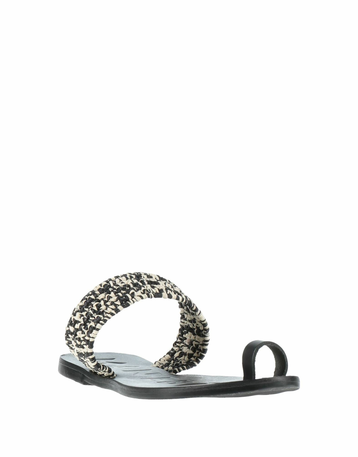 Manebí Womens Thong sandal in Black