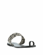 Manebí Womens Thong sandal in Black