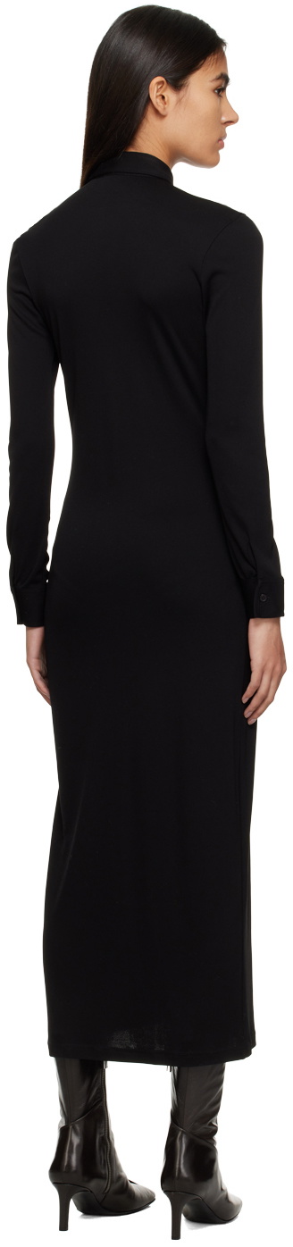 Filippa K Black Shirt Maxi Dress