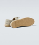 Brunello Cucinelli Suede boat shoes