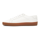 Saint Laurent White Signa Low-Top Sneakers