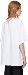 Carven White Ribbon T-shirt