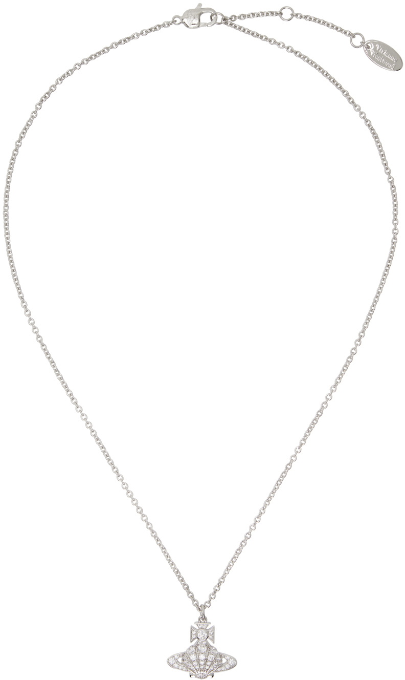 Vivienne Westwood Silver Natalina Pendant Necklace