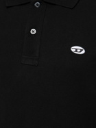 DIESEL - Oval-d Logo Slim Cotton Piqué Polo