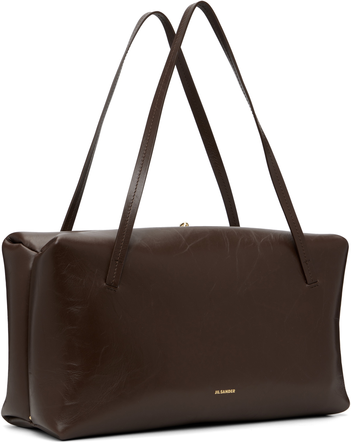 Jil Sander Burgundy Goji Pillow Medium Bag