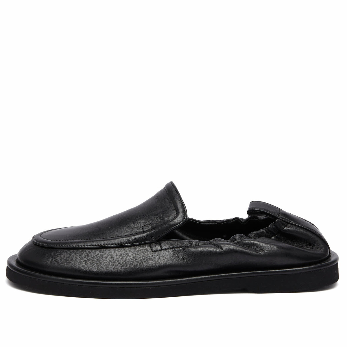 Studio Nicholson Women's Elastic Back Loafer in Black Studio Nicholson