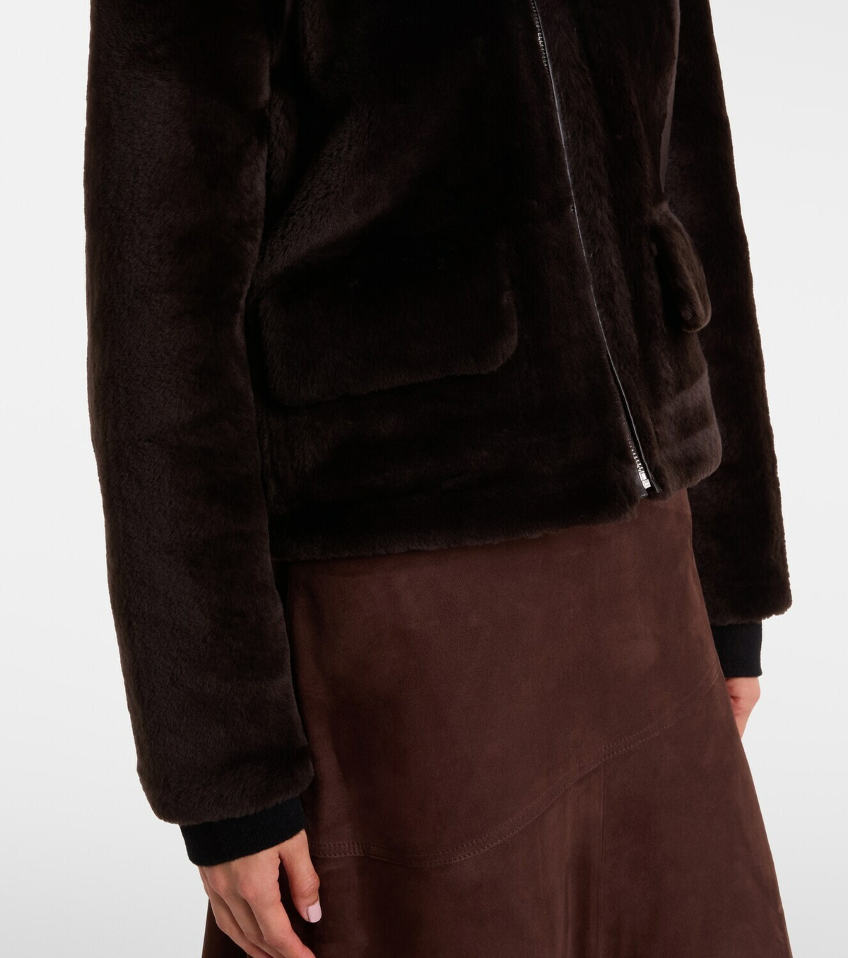 Proenza Schouler PSWL shearling jacket