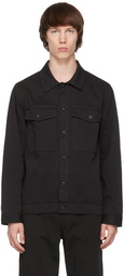 Nudie Jeans Black Colin Utility Overshirt