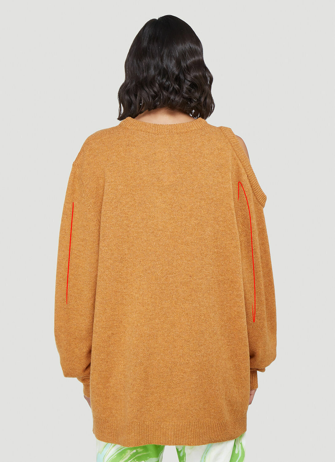Aries Cut-Out Sweater
