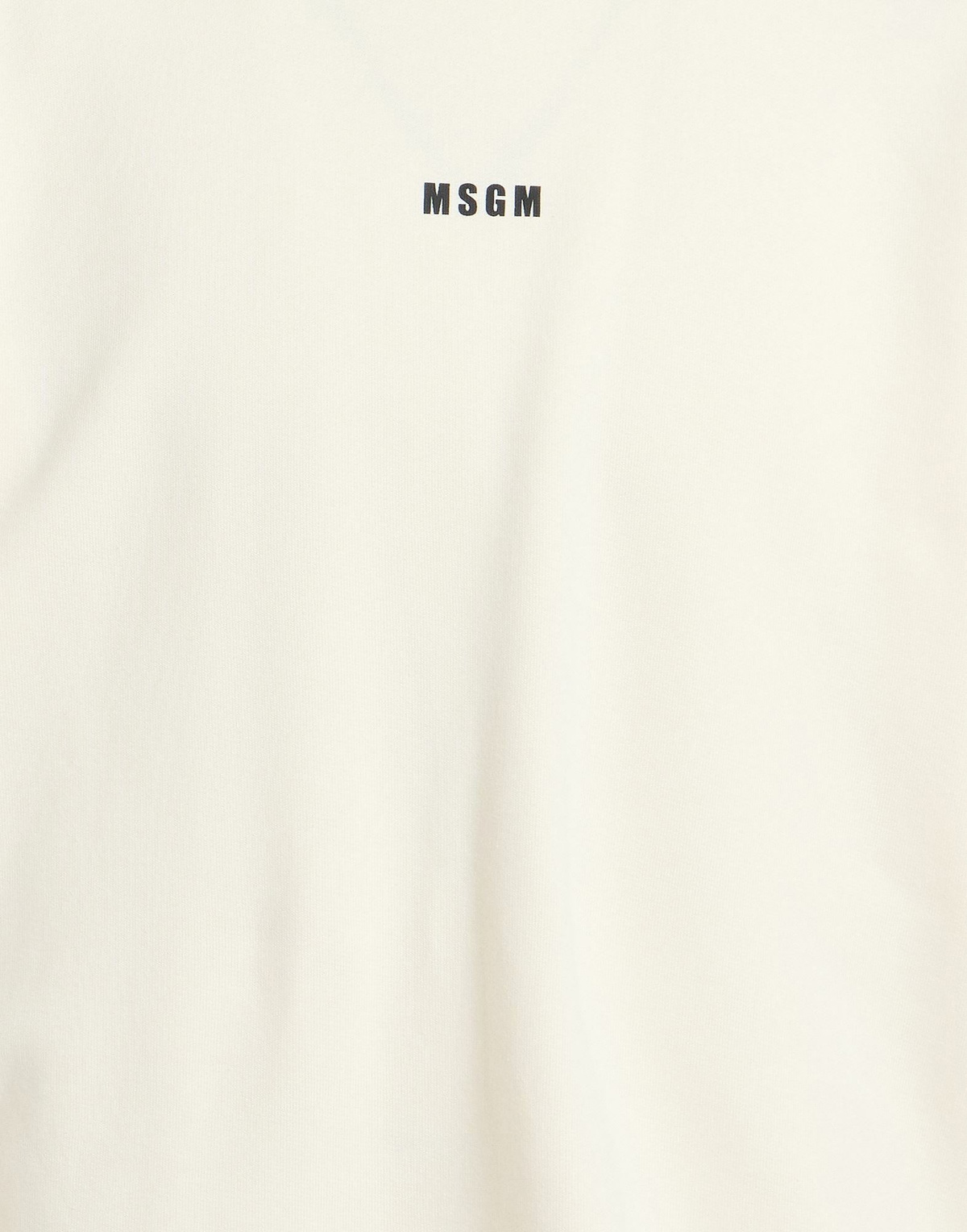 Msgm Mens Sweatshirt Cream