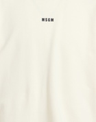 Msgm Mens Sweatshirt Cream