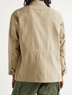 MONITALY - Linen and Cotton-Blend Jacket - Neutrals - 36