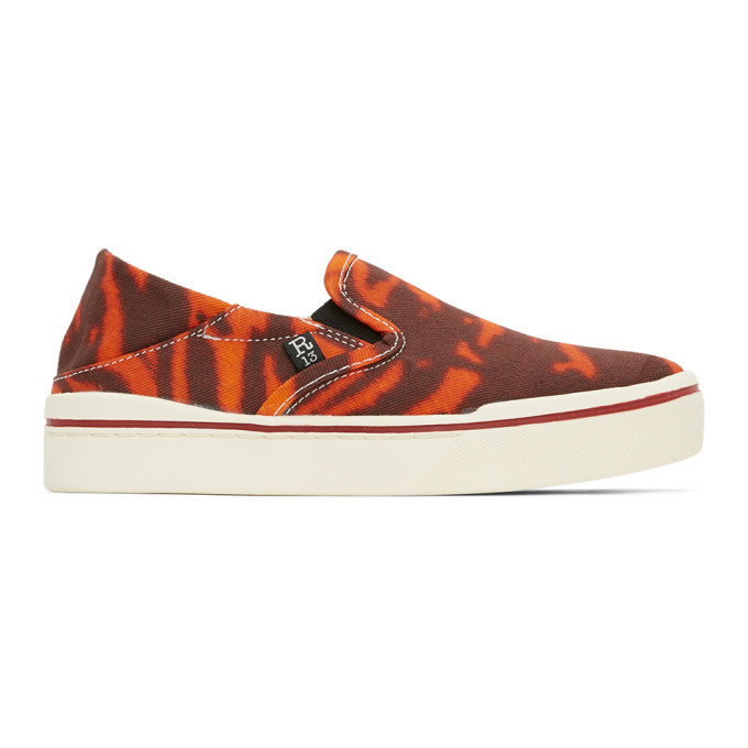 R13 Orange Tiger Sneakers R13