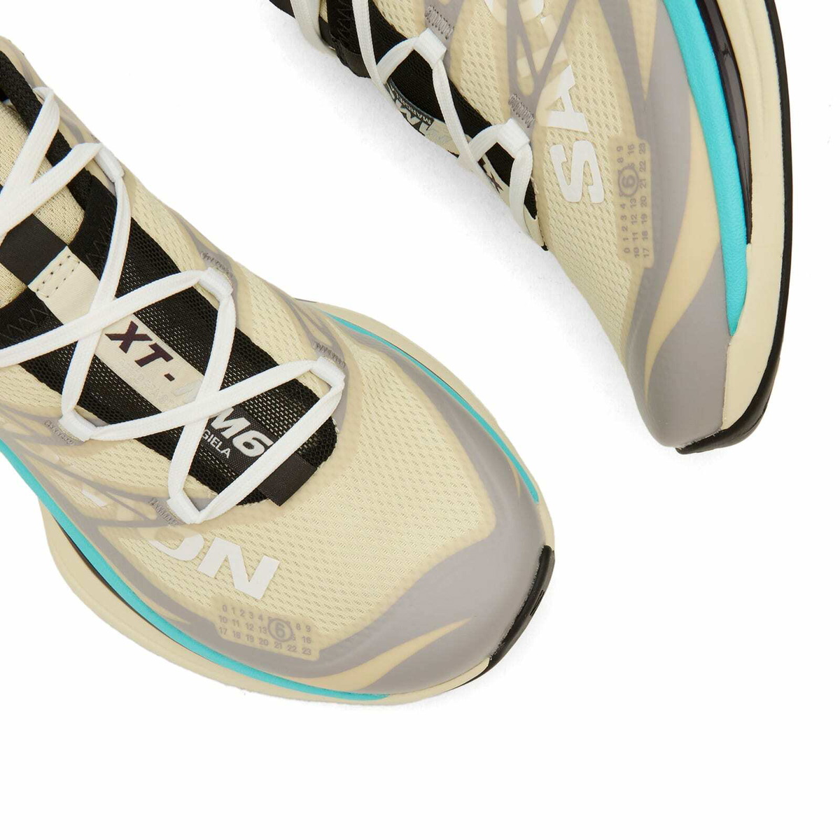 MM6 Maison Margiela Women's x Salomon XT Sneaker in Asparagus Green/Gull/Blue