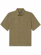 Frescobol Carioca - Castro Linen Shirt - Green